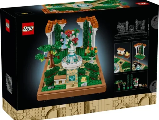 LEGO® Icons Gardens - Springbrunnengarten | Teddy Toys Kinderwelt