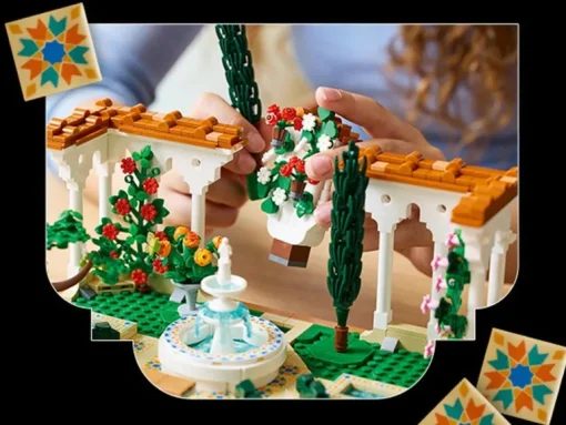 LEGO® Icons Gardens - Springbrunnengarten | Teddy Toys Kinderwelt