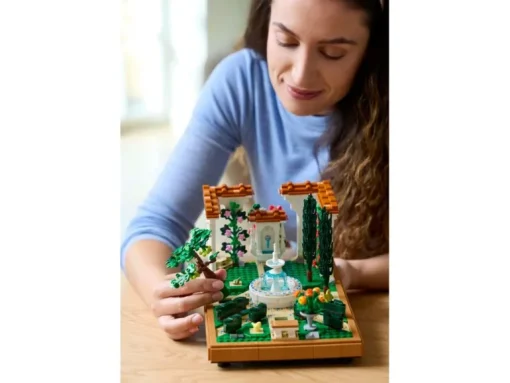 LEGO® Icons Gardens - Springbrunnengarten | Teddy Toys Kinderwelt