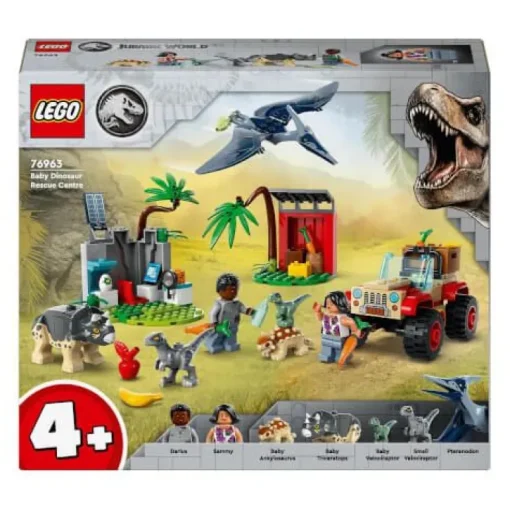 LEGO® Jurassic Wor 76963 Rettungszentrum für Baby-Dinos | Teddy Toys Kinderwelt