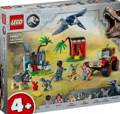 LEGO® Jurassic Wor 76963 Rettungszentrum für Baby-Dinos | Teddy Toys Kinderwelt