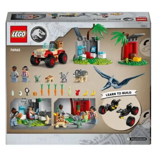 LEGO® Jurassic Wor 76963 Rettungszentrum für Baby-Dinos | Teddy Toys Kinderwelt