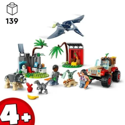 LEGO® Jurassic Wor 76963 Rettungszentrum für Baby-Dinos | Teddy Toys Kinderwelt