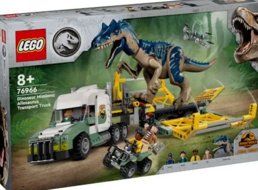 LEGO® Jurassic World™ 76966 Dinosaurier-Missionen: Allosaurus-Tra | Teddy Toys Kinderwelt