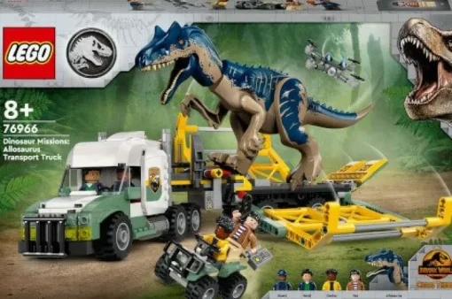 LEGO® Jurassic World™ 76966 Dinosaurier-Missionen: Allosaurus-Tra | Teddy Toys Kinderwelt