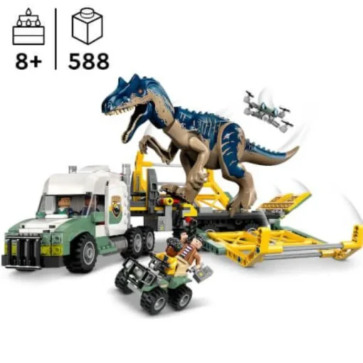 LEGO® Jurassic World™ 76966 Dinosaurier-Missionen: Allosaurus-Tra | Teddy Toys Kinderwelt