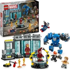 LEGO® Marvel Super Heroes™ 76315 Iron Mans Labor: Halle der Rüstu | Teddy Toys Kinderwelt