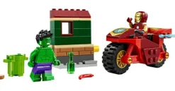 LEGO® Marvel Super Heroes™ 76287 Iron Man mit Bike und der Hulk | Teddy Toys Kinderwelt