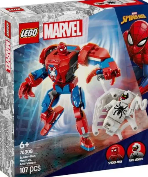 LEGO® Marvel Super Heroes™ 76308 Spider-Man Mech vs. Anti-Venom | Teddy Toys Kinderwelt
