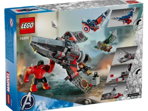 LEGO® Marvel Super Heroes™ 76292 Showdown zwischen Captain America und Red Hulk | Teddy Toys Kinderwelt
