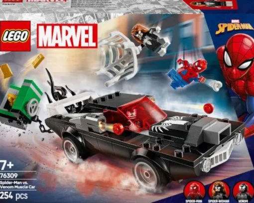 LEGO® Marvel Super Heroes™ 76309 Spider-Man vs. Venom Muscle-Car | Teddy Toys Kinderwelt