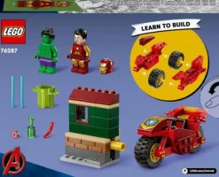 LEGO® Marvel Super Heroes™ 76287 Iron Man mit Bike und der Hulk | Teddy Toys Kinderwelt