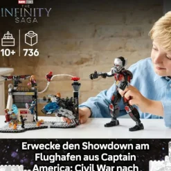 LEGO® Marvel Super Heroes™ 76314 Captain America: Civil War Actio | Teddy Toys Kinderwelt