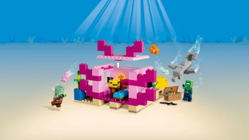 LEGO® Minecraft™ 21247 Das Axolotl-Haus | Teddy Toys Kinderwelt