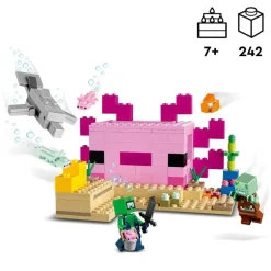LEGO® Minecraft™ 21247 Das Axolotl-Haus | Teddy Toys Kinderwelt
