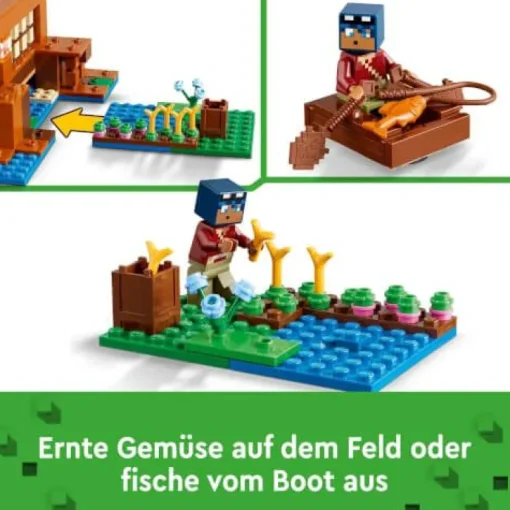 LEGO® Minecraft 21256 Das Froschhaus | Teddy Toys Kinderwelt