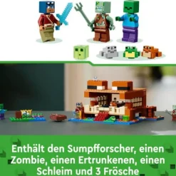 LEGO® Minecraft 21256 Das Froschhaus | Teddy Toys Kinderwelt