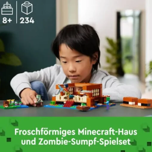 LEGO® Minecraft 21256 Das Froschhaus | Teddy Toys Kinderwelt