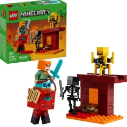 LEGO® Minecraft - Das Lava-Duell Im Nether | Teddy Toys Kinderwelt