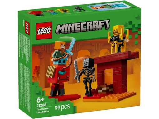 LEGO® Minecraft - Das Lava-Duell Im Nether | Teddy Toys Kinderwelt