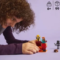 LEGO® Minecraft - Das Lava-Duell Im Nether | Teddy Toys Kinderwelt