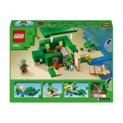 LEGO® Minecraft 21254 Das Schildkrötenstrandhaus | Teddy Toys Kinderwelt