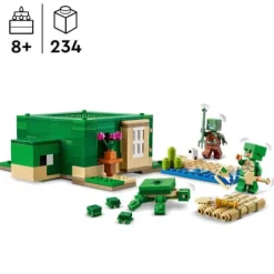 LEGO® Minecraft 21254 Das Schildkrötenstrandhaus | Teddy Toys Kinderwelt
