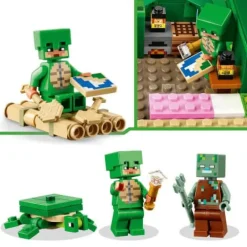 LEGO® Minecraft 21254 Das Schildkrötenstrandhaus | Teddy Toys Kinderwelt