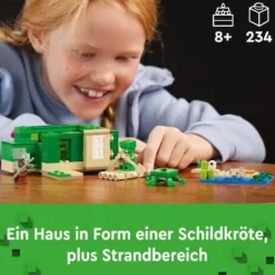 LEGO® Minecraft 21254 Das Schildkrötenstrandhaus | Teddy Toys Kinderwelt