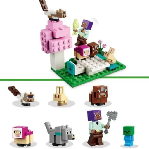 LEGO® Minecraft 21253 Das Tierheim | Teddy Toys Kinderwelt