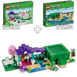 LEGO® Minecraft 21253 Das Tierheim | Teddy Toys Kinderwelt