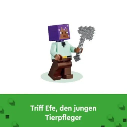 LEGO® Minecraft 21253 Das Tierheim | Teddy Toys Kinderwelt