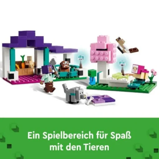 LEGO® Minecraft 21253 Das Tierheim | Teddy Toys Kinderwelt