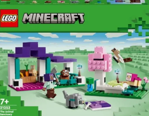 LEGO® Minecraft 21253 Das Tierheim | Teddy Toys Kinderwelt
