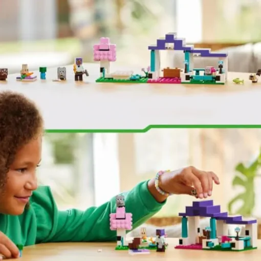 LEGO® Minecraft 21253 Das Tierheim | Teddy Toys Kinderwelt