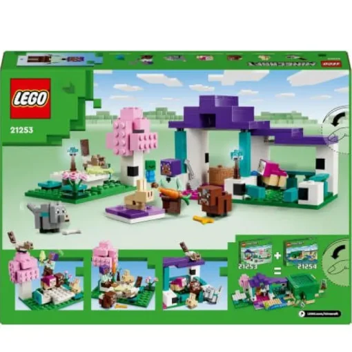 LEGO® Minecraft 21253 Das Tierheim | Teddy Toys Kinderwelt
