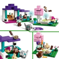 LEGO® Minecraft 21253 Das Tierheim | Teddy Toys Kinderwelt