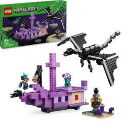 LEGO® Minecraft™ 21264 Der Enderdrache und das Endschiff | Teddy Toys Kinderwelt