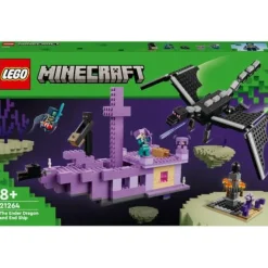 LEGO® Minecraft™ 21264 Der Enderdrache und das Endschiff | Teddy Toys Kinderwelt