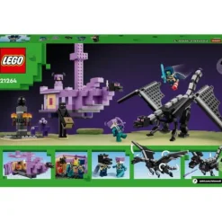 LEGO® Minecraft™ 21264 Der Enderdrache und das Endschiff | Teddy Toys Kinderwelt