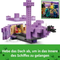 LEGO® Minecraft™ 21264 Der Enderdrache und das Endschiff | Teddy Toys Kinderwelt