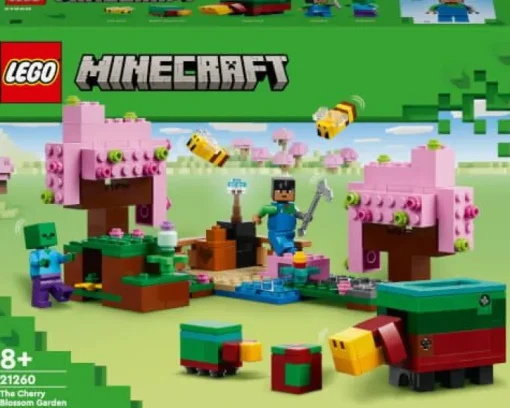 LEGO® Minecraft™ 21260 Der Kirschblütengarten | Teddy Toys Kinderwelt