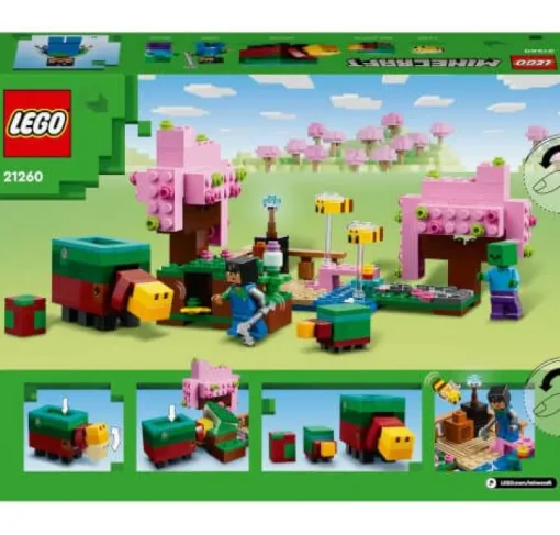 LEGO® Minecraft™ 21260 Der Kirschblütengarten | Teddy Toys Kinderwelt