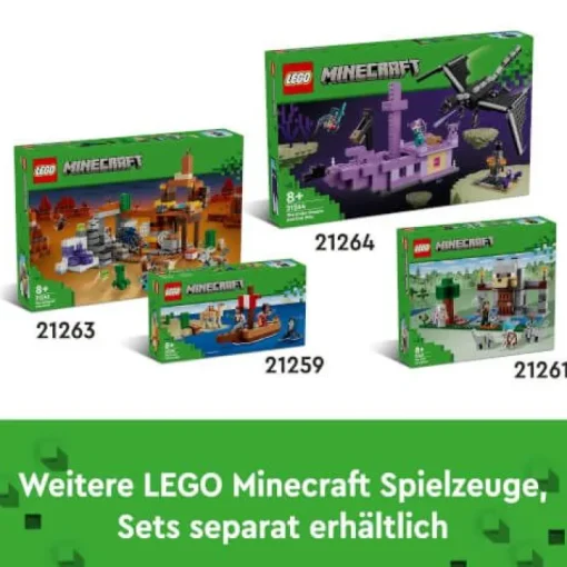 LEGO® Minecraft™ 21260 Der Kirschblütengarten | Teddy Toys Kinderwelt