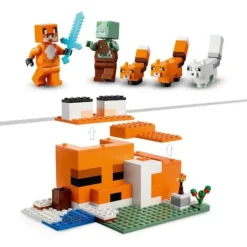 LEGO® Minecraft 21178 Die Fuchs-Lodge | Teddy Toys Kinderwelt