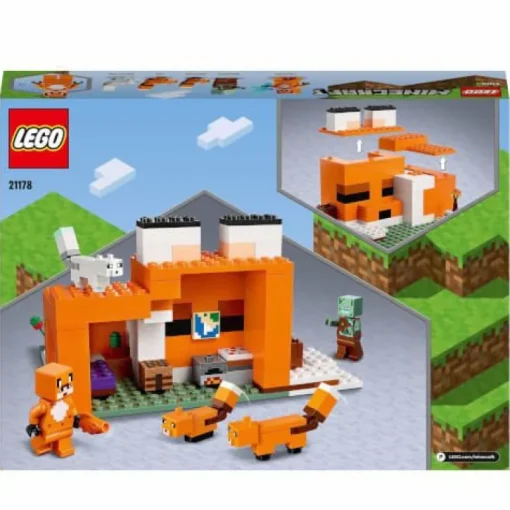 LEGO® Minecraft 21178 Die Fuchs-Lodge | Teddy Toys Kinderwelt