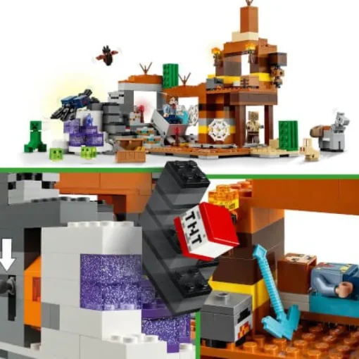 LEGO® Minecraft™ 21263 Die Mine in den Badlands | Teddy Toys Kinderwelt