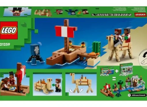 LEGO® Minecraft™ 21259 Die Piratenschiffreise | Teddy Toys Kinderwelt