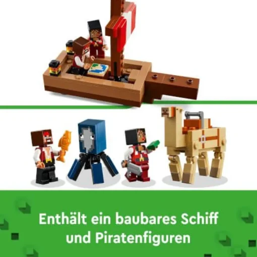LEGO® Minecraft™ 21259 Die Piratenschiffreise | Teddy Toys Kinderwelt