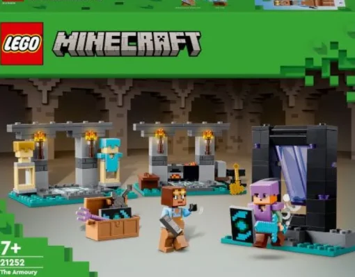 LEGO® Minecraft 21252 Die Waffenkammer | Teddy Toys Kinderwelt